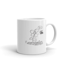 Flower Power Cartoon Mug