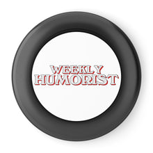 Weekly Humorist logo Wham-O Frisbee