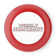 Weekly Humorist logo Wham-O Frisbee