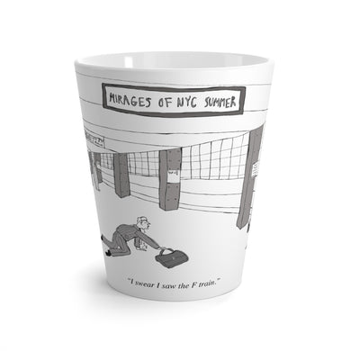 Mirages of NYC Summer Latte mug