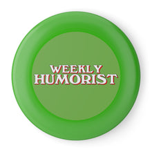 Weekly Humorist logo Wham-O Frisbee