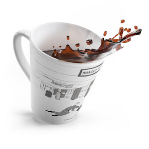Mirages of NYC Summer Latte mug