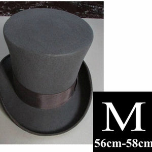Wellington Wool High Top Hat