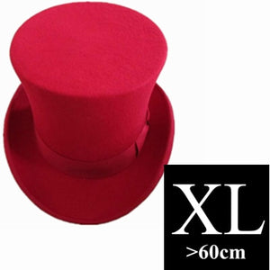 Wellington Wool High Top Hat