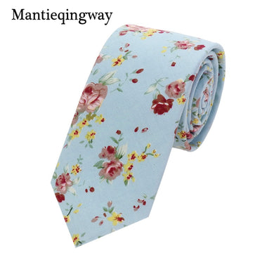 Floral Skinny Cravat Ties