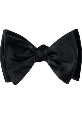 Solid Color Silk Self Tie Bowtie