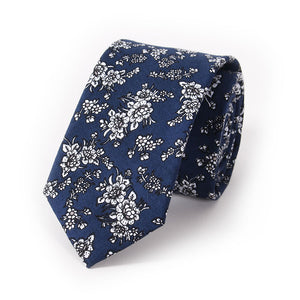 Floral Skinny Cravat Ties