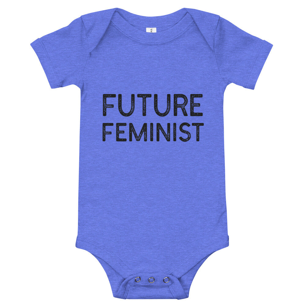 Future Feminist Baby short sleeve one piece