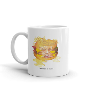 Commander-in-Cheese Trumpburger Mug
