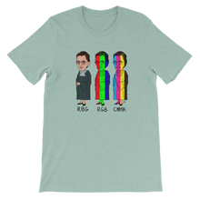 Ruth Bader Ginsburg: RBG: RGB: CMYK Short-Sleeve Unisex T-Shirt