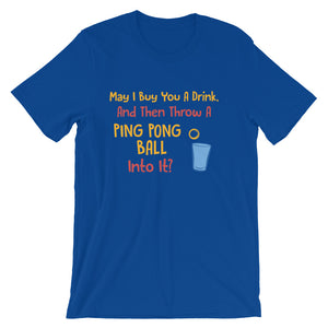 Drafting The Team Beer Pong T-Shirt