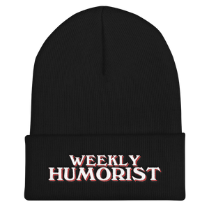 Weekly Humorist Logo Cuffed Beanie