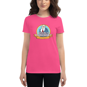 Weekly Humorist Crest Logo Women's short sleeve t-shirt