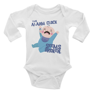 Baby Alarm Infant Long Sleeve Bodysuit