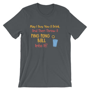 Drafting The Team Beer Pong T-Shirt
