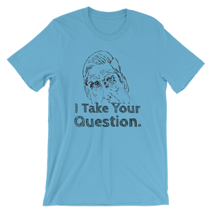 'I Take Your Question' Robert Mueller Short-Sleeve Unisex T-Shirt