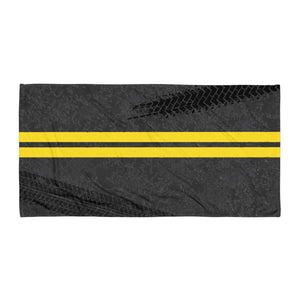 Twisted Towel: Highway Skid Mark Beach Towel